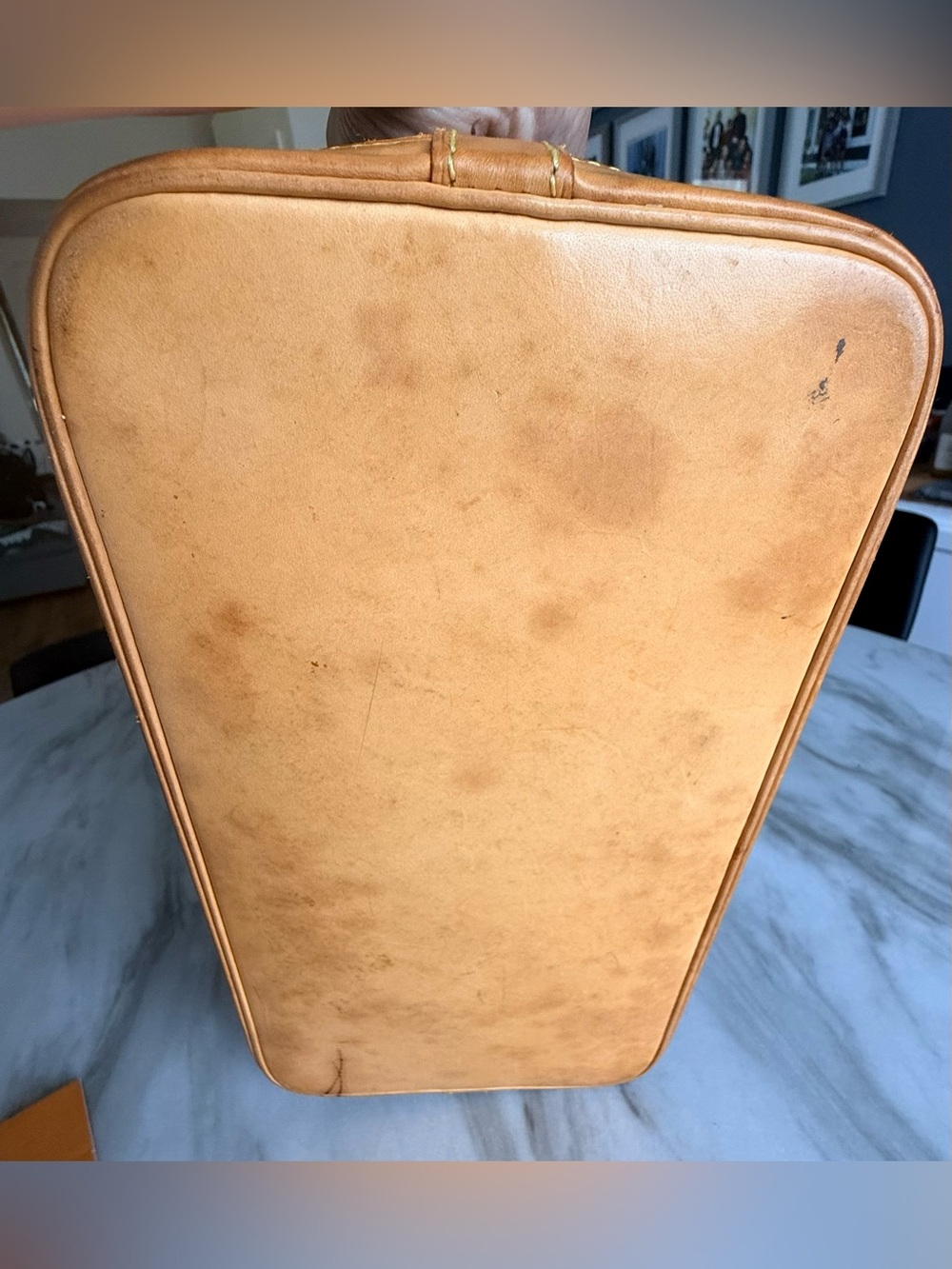 Louis Vuitton Monogram Alma Satchel in Brown and Tan - Picture 17 of 17